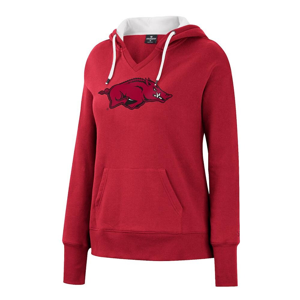 

Женский пуловер с капюшоном Arkansas Razorbacks NCAA, цвет Ark Red