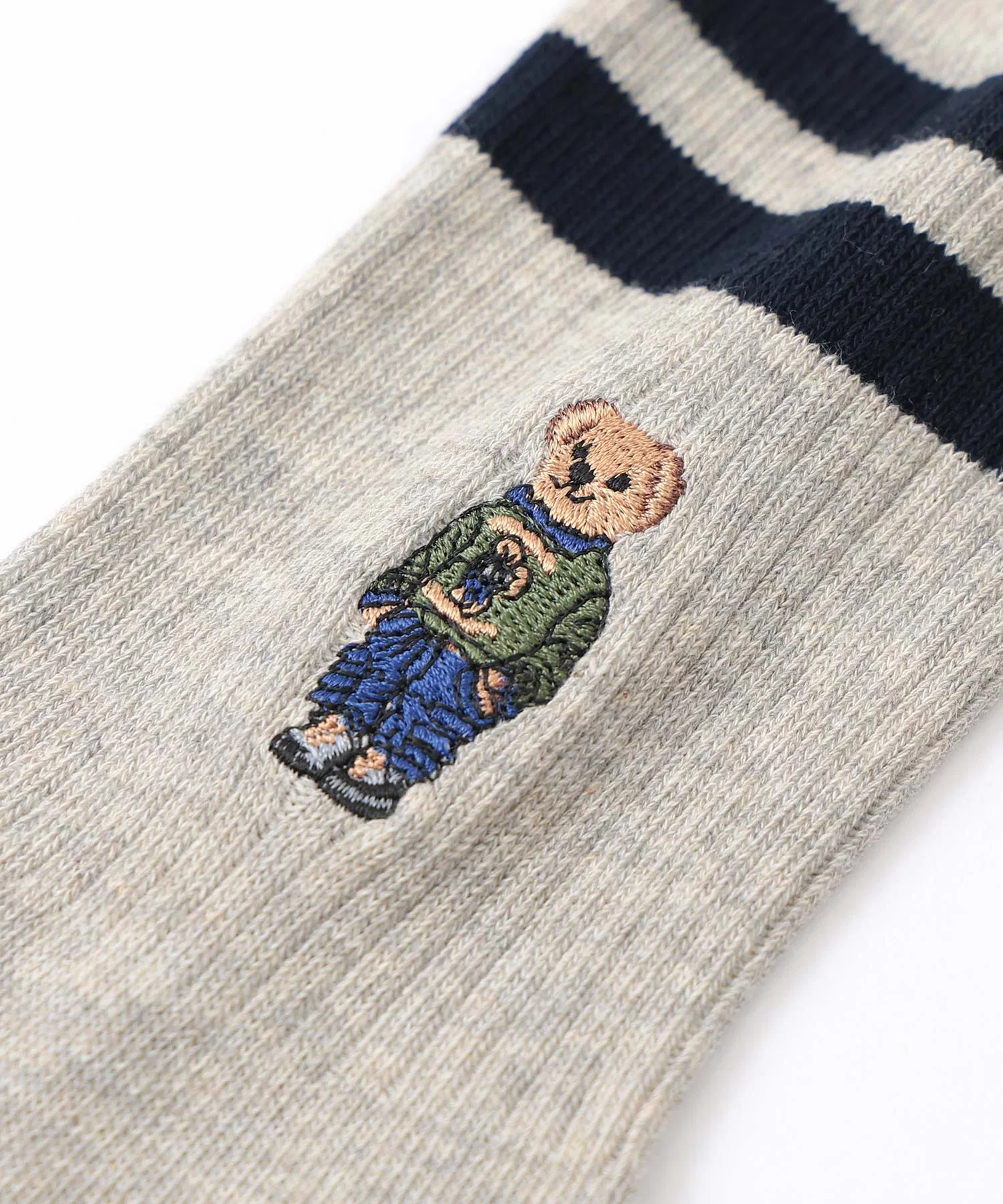 Носки POLO RALPH LAUREN из органического хлопка в полоску "Country Bear" 03207238 — фото 2