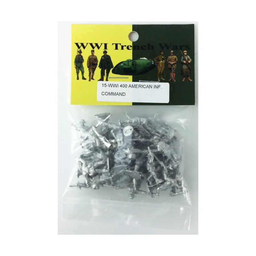 

Американское пехотное командование, WWI Trench Wars (15mm)