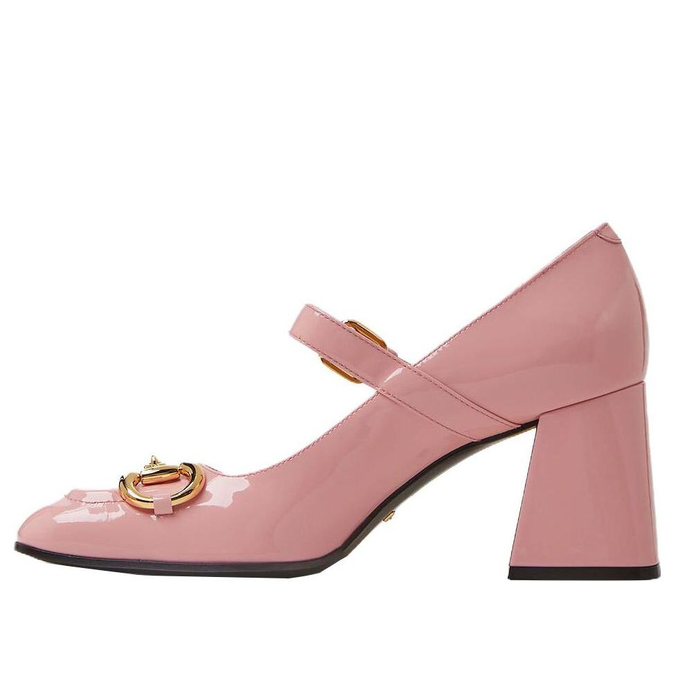 Кроссовки (WMNS) Gucci Mid-heel Pump With Horsebit 'Rose'