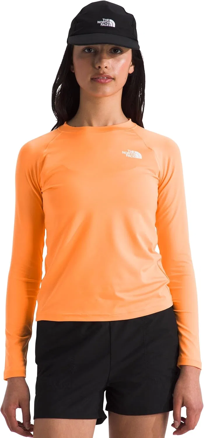 Футболка с длинным рукавом The North Face Kids, цвет Bright Cantaloupe