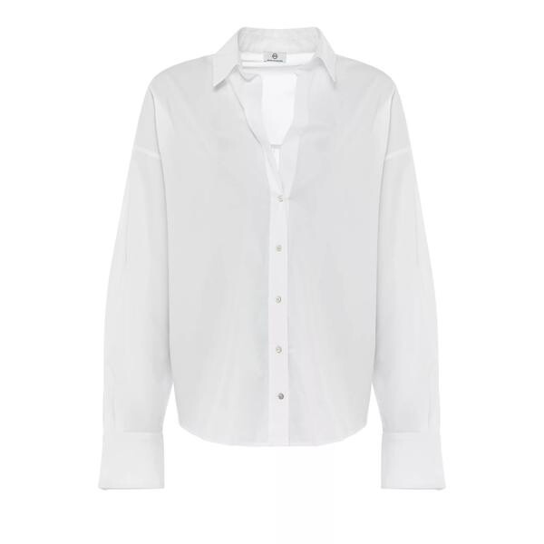 

Футболка bluse wide white Adriano Goldschmied, белый