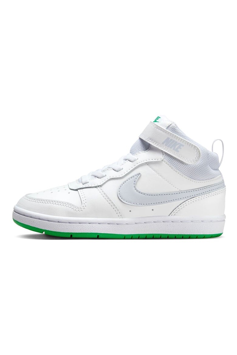

Кроссовки Court Borough из кожи и экокожи Nike, серый