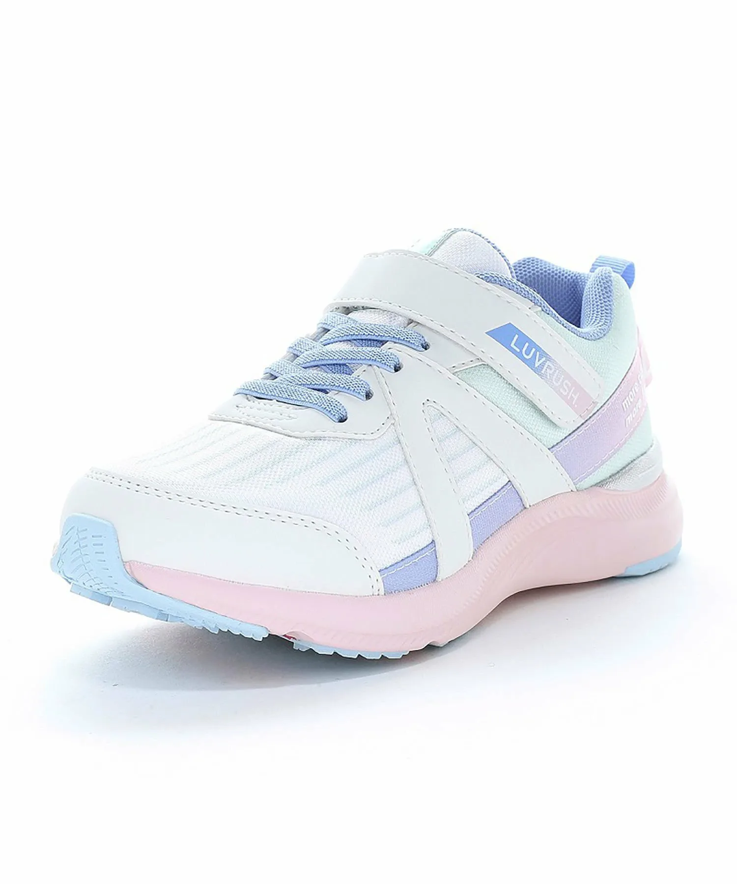 Детские кроссовки MoonStar LV 1250 белого цвета для девочек Superstar, white