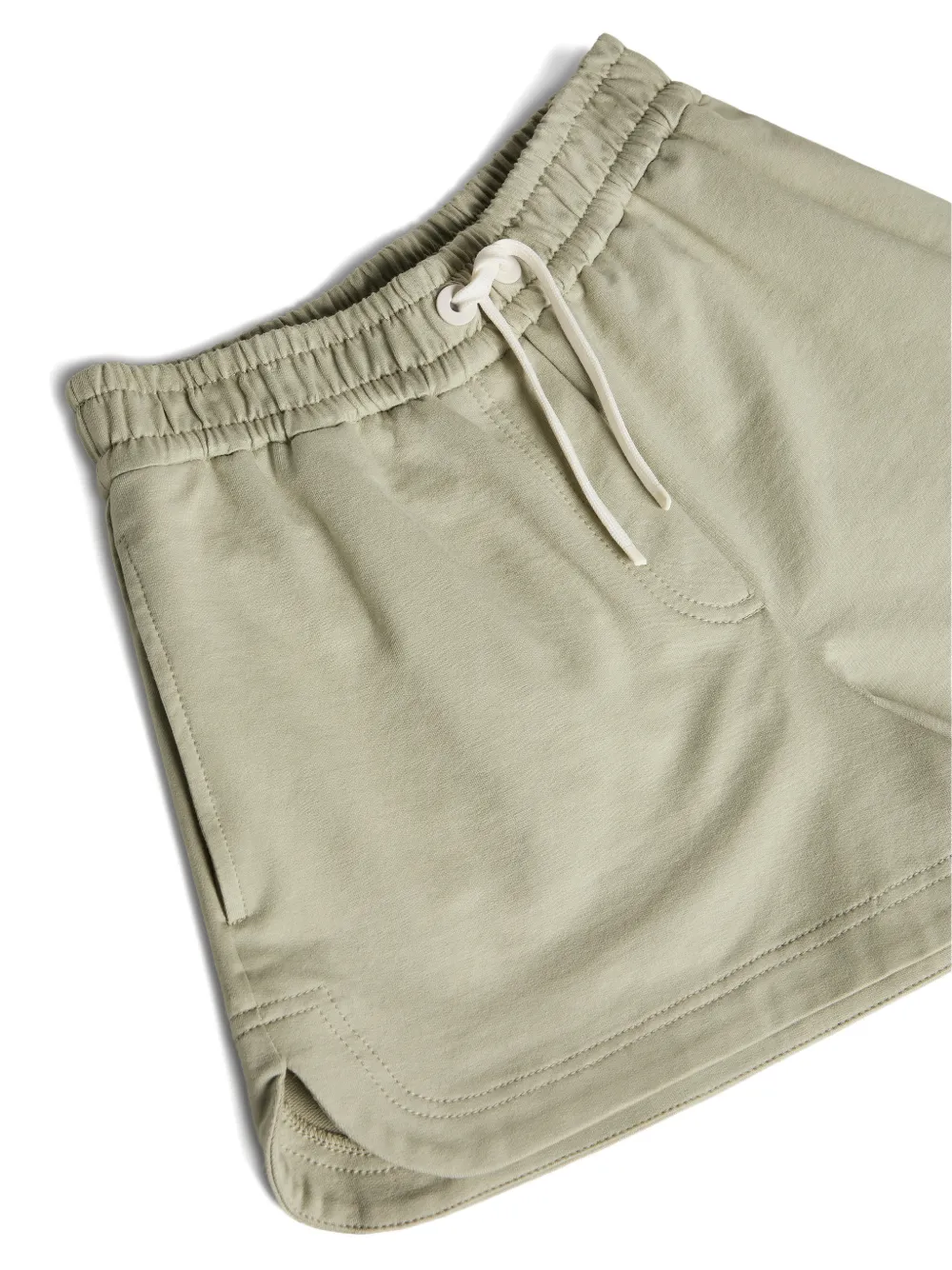 Шорты на шнурке Brunello Cucinelli Kids, зеленый — фото 3