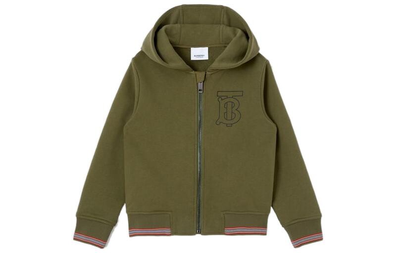 

Детская толстовка Burberry, цвет Olive + Exclusive Gift Box (including original bag and original box)