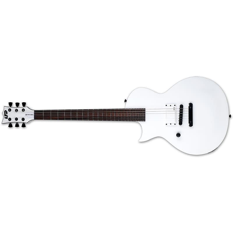 

Электрогитара ESP LTD EC Arctic Metal LH Snow White Satin Left-Handed Electric Guitar