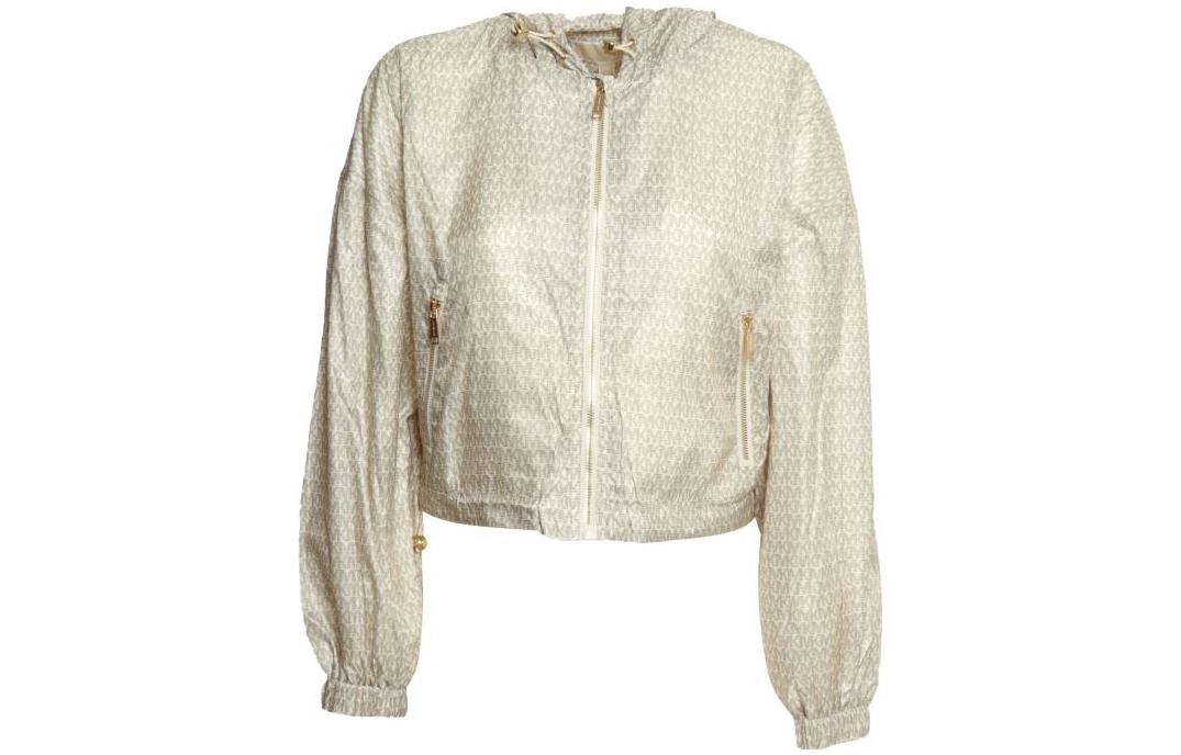 

MICHAEL KORS Короткое пальто SS22 женское ecru