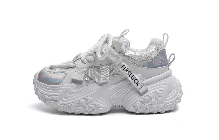 

Кроссовки для образа жизни Женские низкие Firs, цвет White Silver