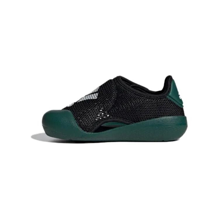 Adidas Altaventure 2.0 Cushioning Abrasion Resistant Breathable Low top Toddler Shoes Black Green Infant And Toddler