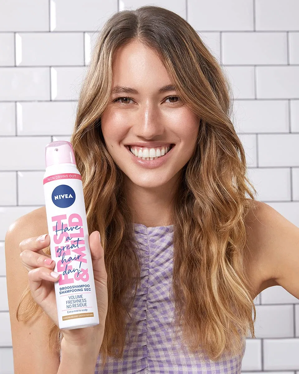 Сухой шампунь NIVEA Dry Shampoo Medium Tones Nivea, White — фото 4