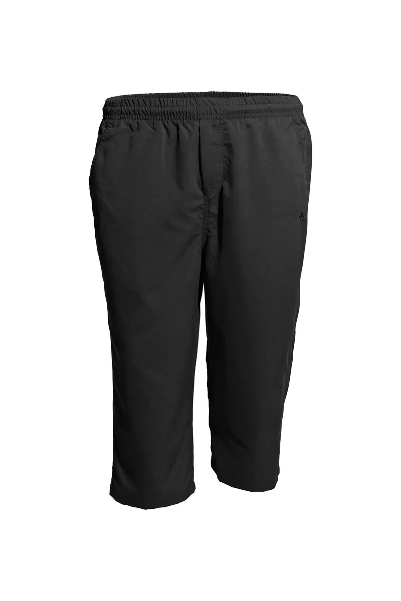 

Брюки из ткани AHORN SPORTSWEAR, длина 3/4, черный