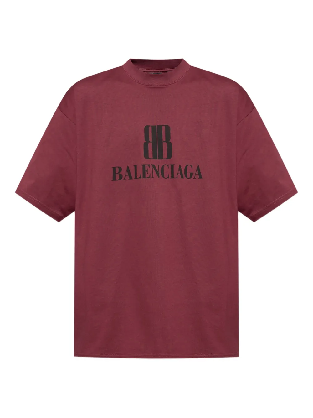 

Футболка с логотипом BALENCIAGA, красный