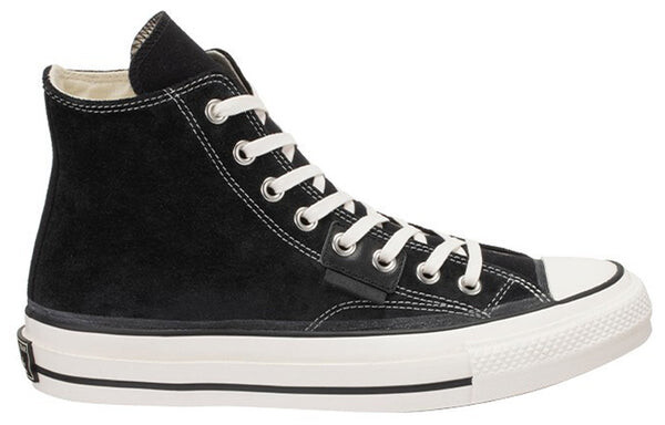 Кроссовки n.hoolywood x addict chuck taylor all star ni hi canvas shoes 'black white' Converse, черный — фото 2