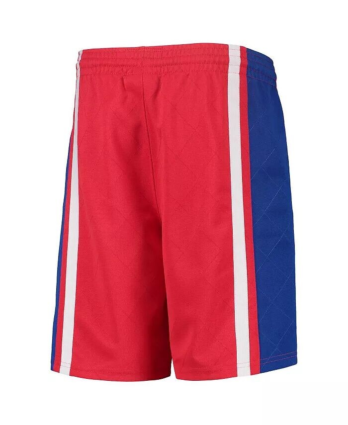 Красные шорты Big Boys Philadelphia 76Ers 1996 Hardwood Classics, посвященные 75-летию Swingman Mitchell & Ness — фото 4