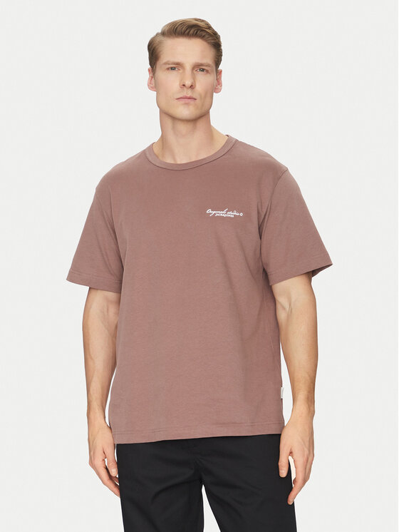 

Футболка свободного кроя Boston 12272968 Jack&Jones, коричневый