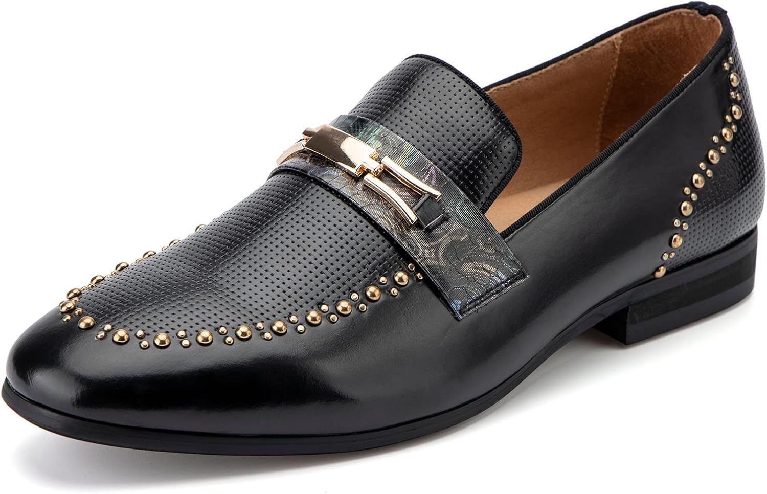 

Мужские лоферы Meijiana Легкие мокасины без шнурков Стильная обувь на выход Дышащие лоферы с кисточками, черный