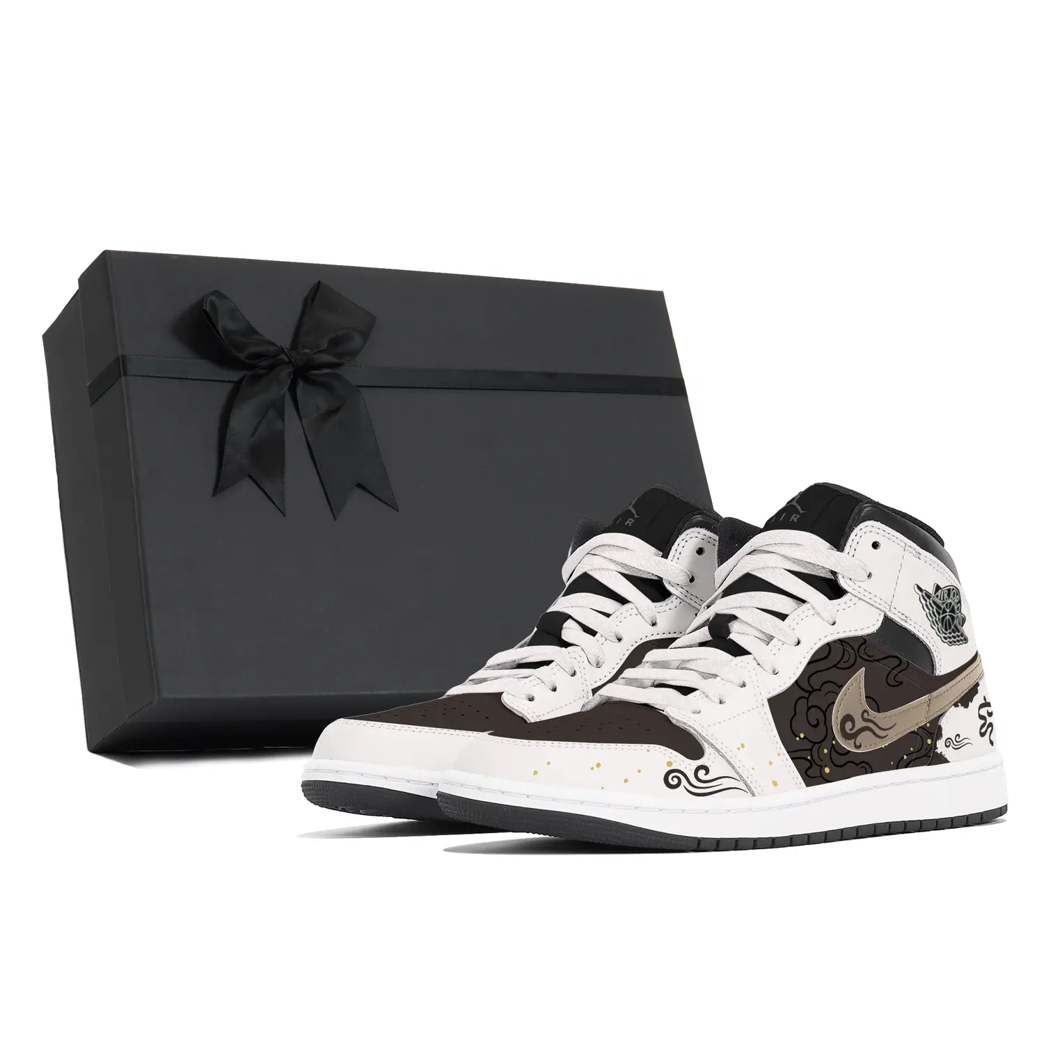 

Jordan Кроссовки Air 1 Abrasion Resistant Mid Top Vintage мужские ecru