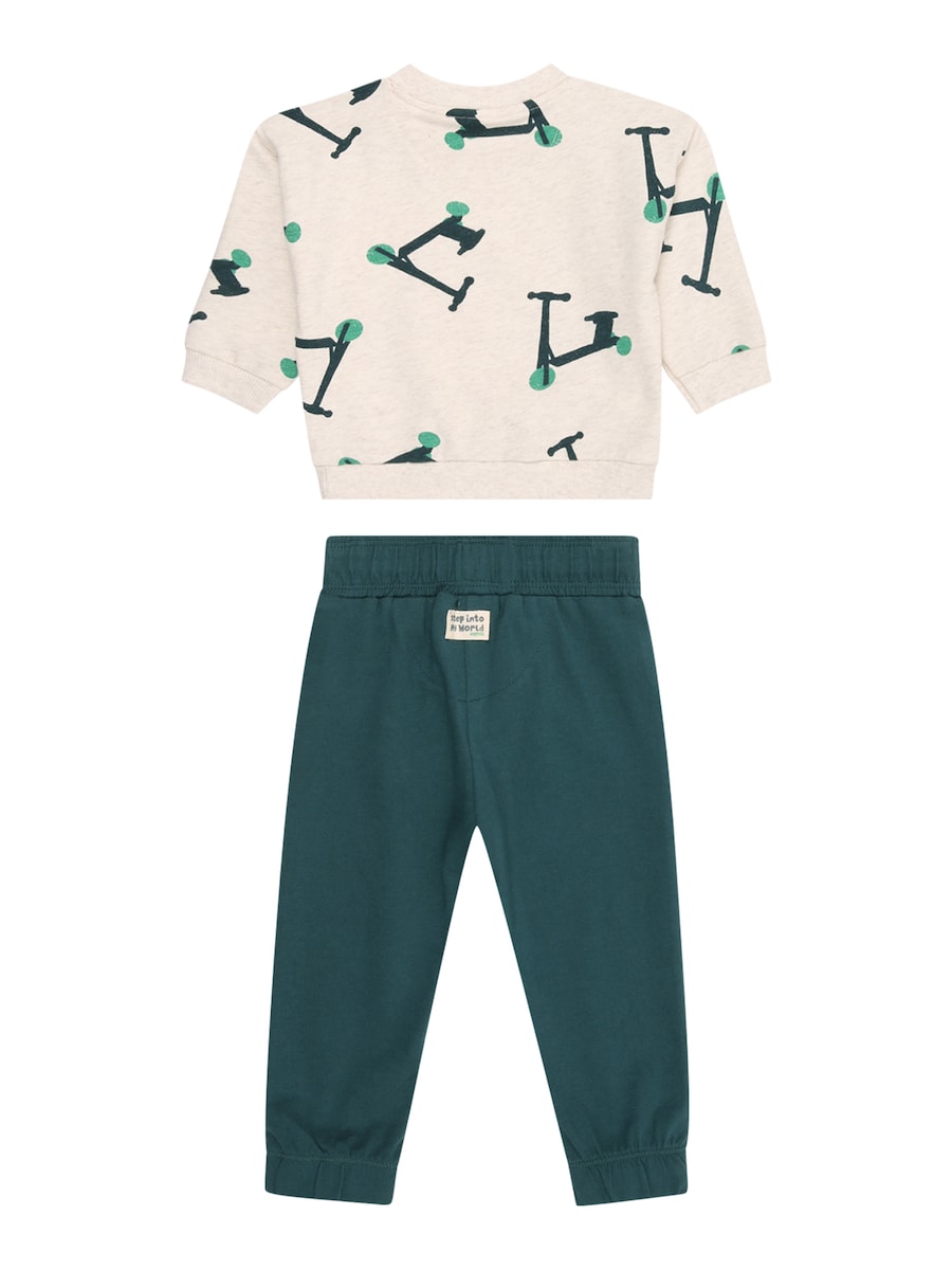 Обычный спортивный костюм Noppies Slayton, Mottled Beige/Green/Emerald/Dark Green — фото 2