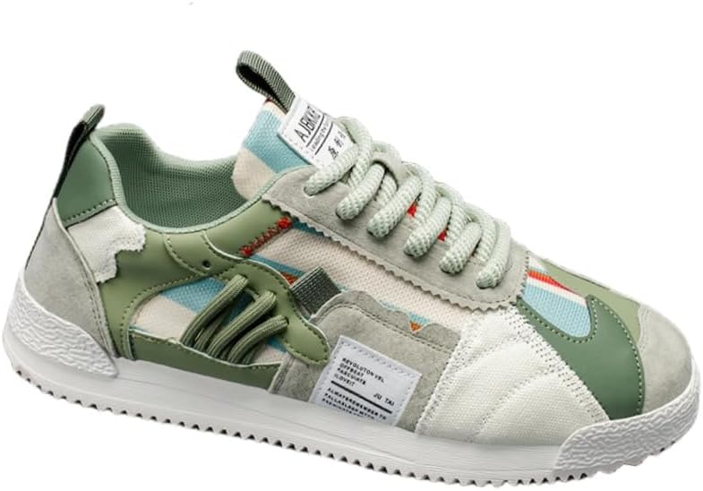 

Мужская легкая спортивная обувь Fusecottc Spring/Summer- дышащие повседневные беговые кроссовки для модного ежедневного ношения, зеленый