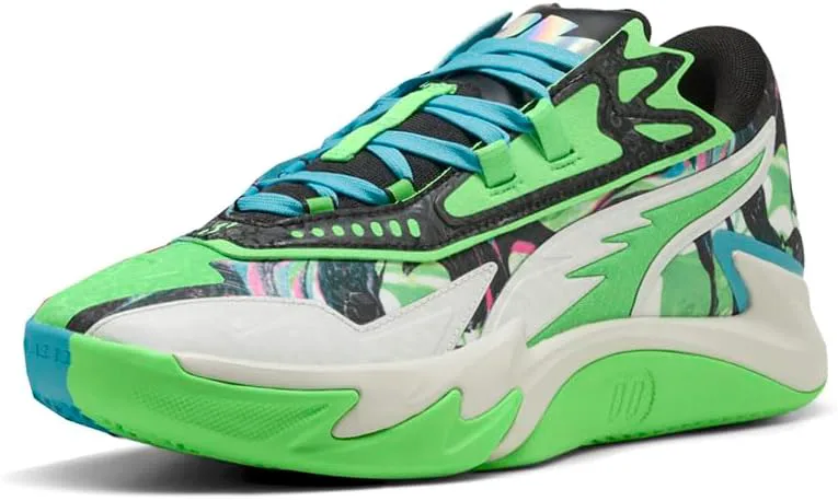 Кроссовки для баскетбола PUMA Men’s Scoot Zeros II Sterling - серые, серый — фото 2