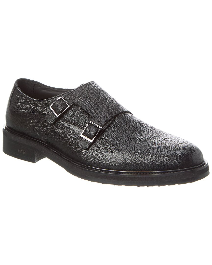 

Кожаные мокасины Hugo Boss Larry Monk