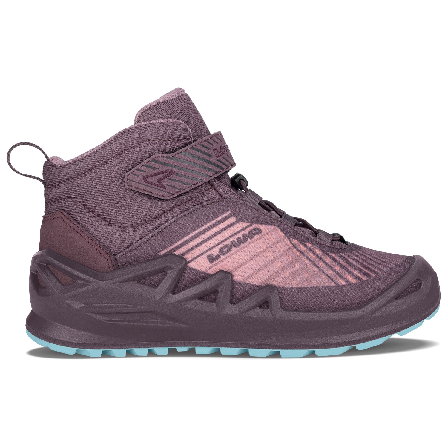 

Ботинки для прогулки Lowa Kid's Merger GTX QC, цвет Dusky Pink/Arctic