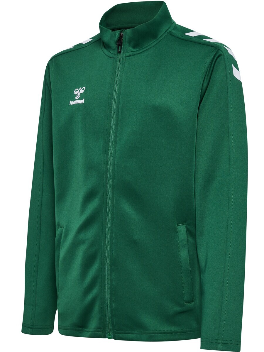 Спортивная толстовка Hummel Athletic Zip-Up Hoodie CORE XK POLY, цвет Fir — фото 3