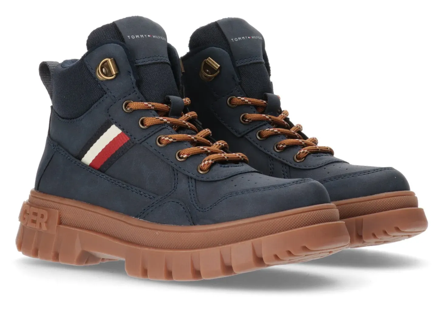 

Зимние ботинки Tommy Hilfiger "STRIPES LACE-UP BOOTIE", на теплой подкладке, синий