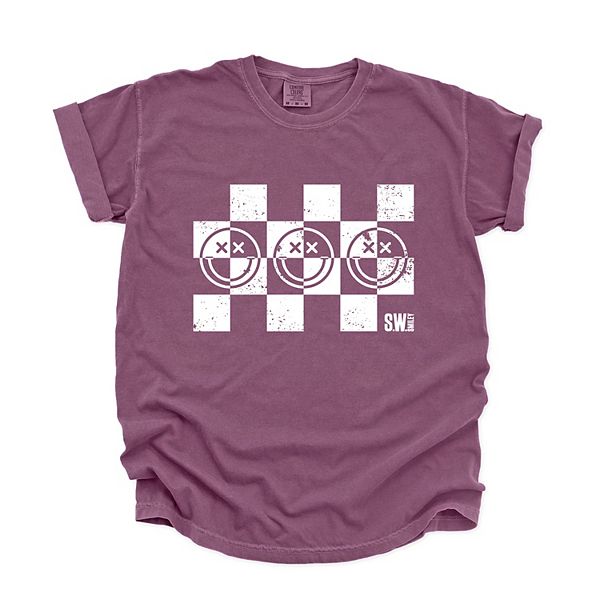 

Футболка с принтом SWSmiley be kind to your mind Simply Sage Market, Berry