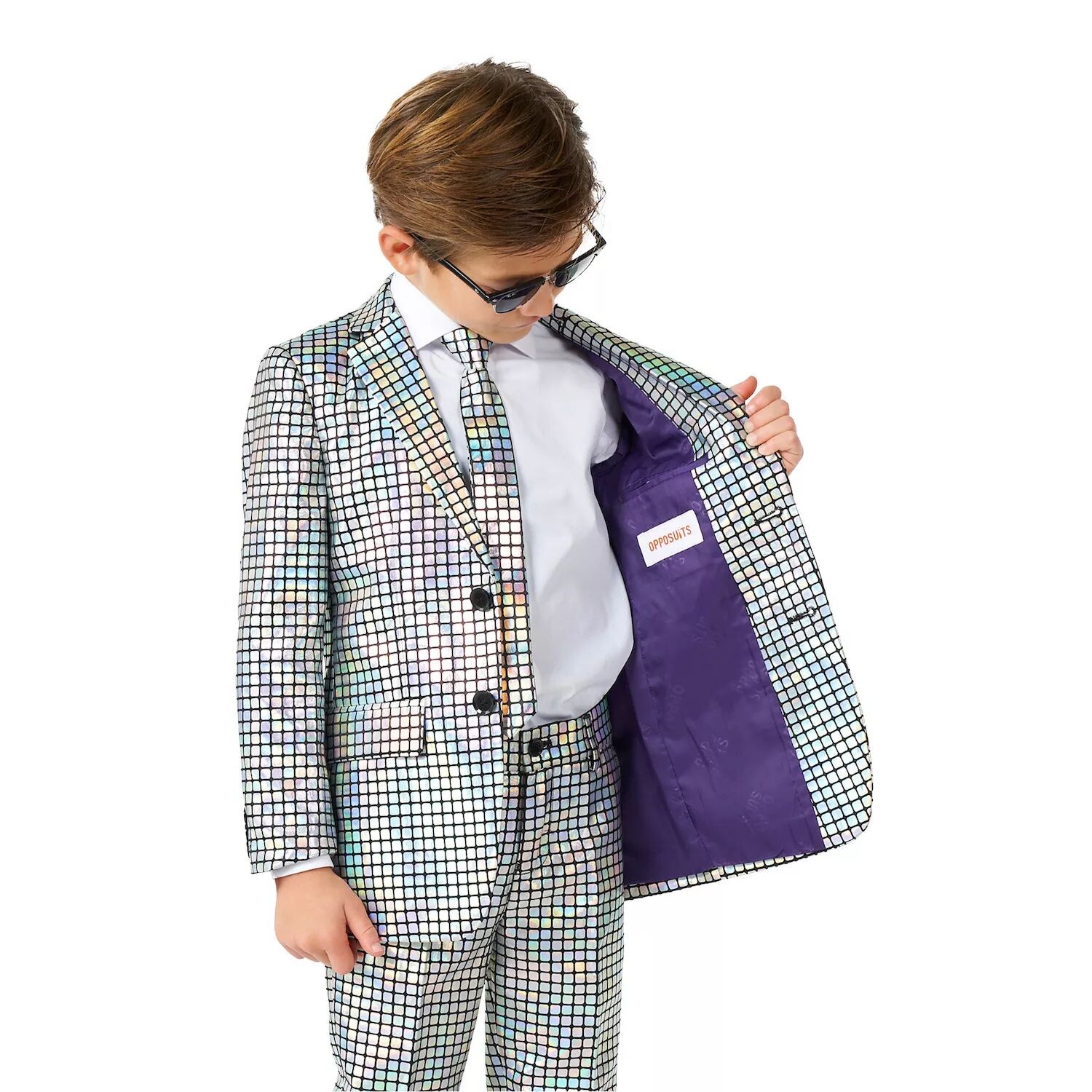 Костюм OppoSuits, серый — фото 3