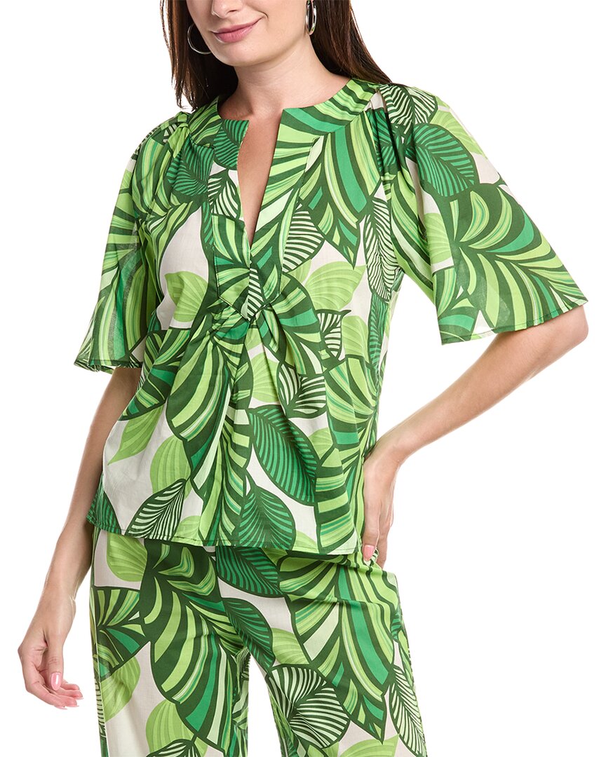 

Флора Биа NYC Топ Мона Flora Bea NYC, зеленый