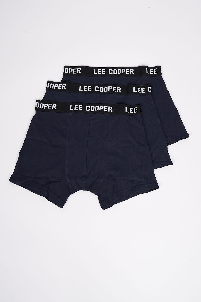 

Боксеры на резинке на талии – 3 пары Lee Cooper, синий