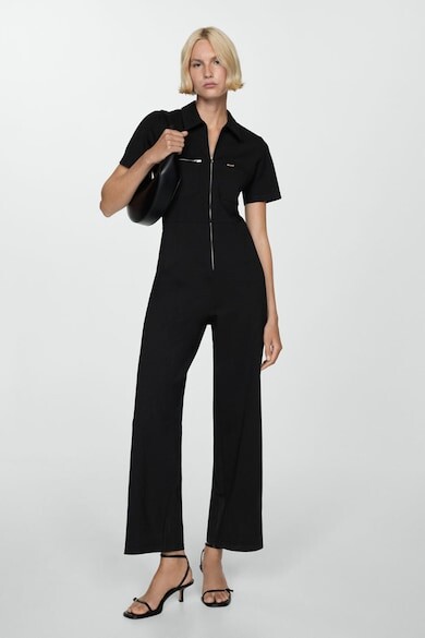 

Комбинезон Ramo с короткой молнией Mango, черный