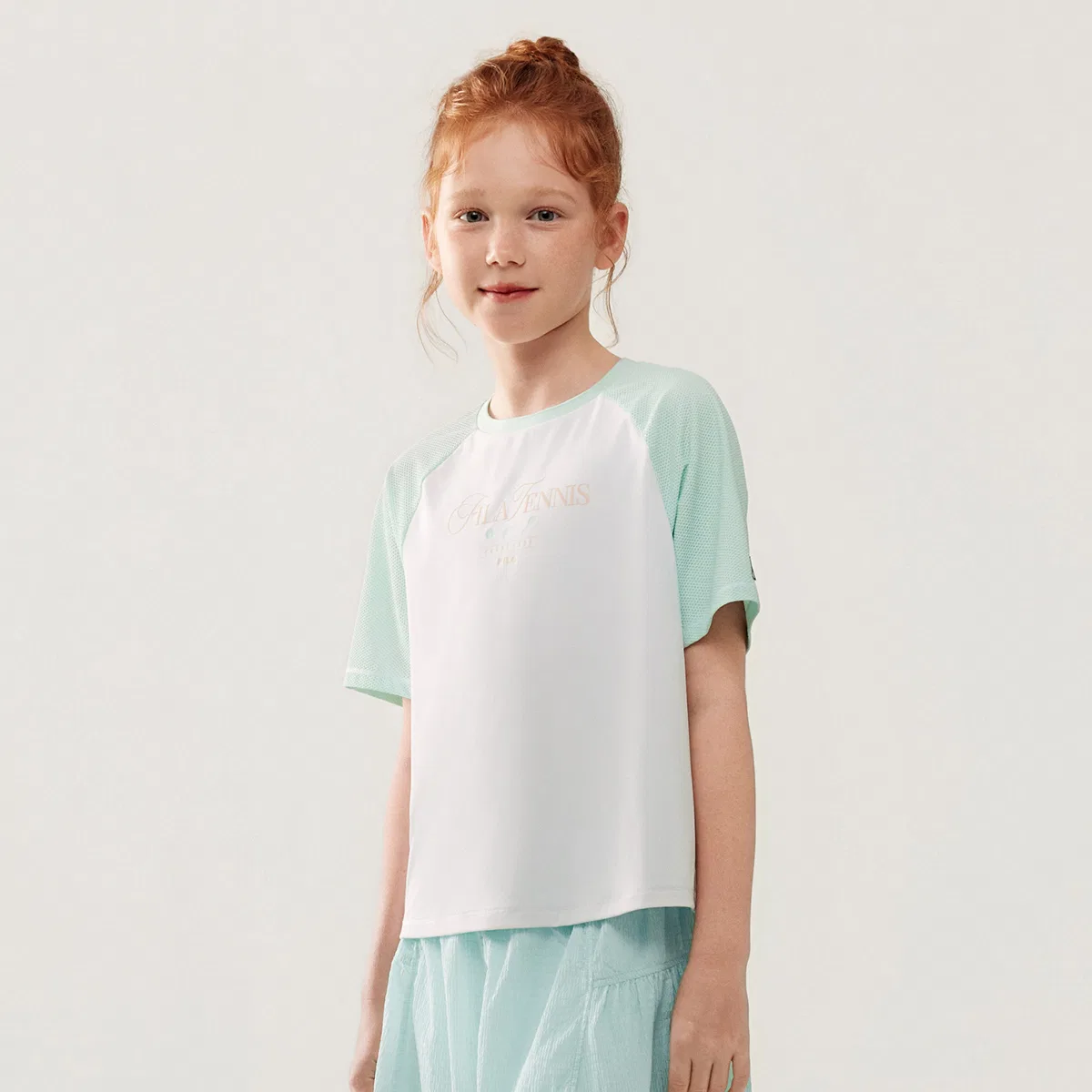 Футболка FILA KIDS Jade White — фото 3