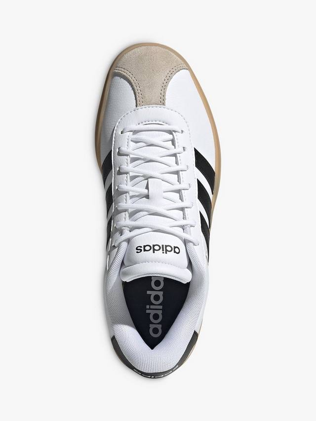 Придворные кроссовки со смелым контрастным носком adidas, белый/черный — фото 2