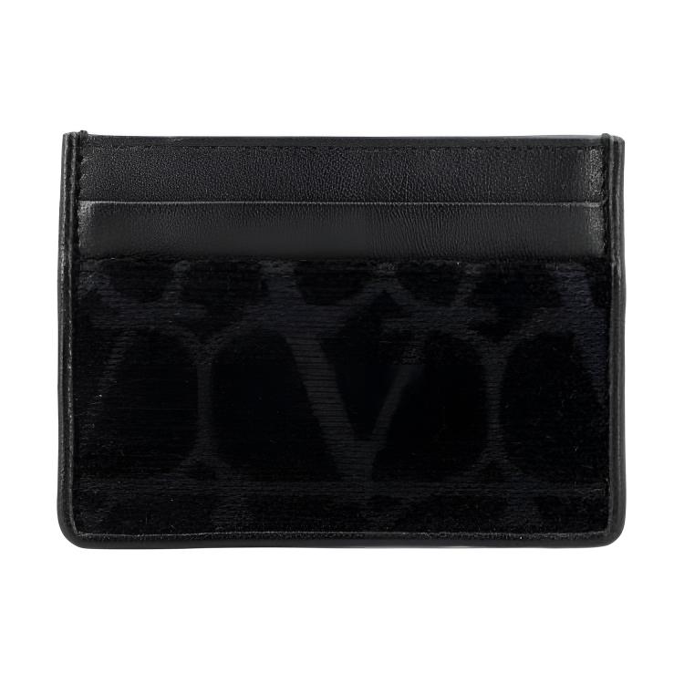 

Valentino Кожаный картхолдер для мужчин черный