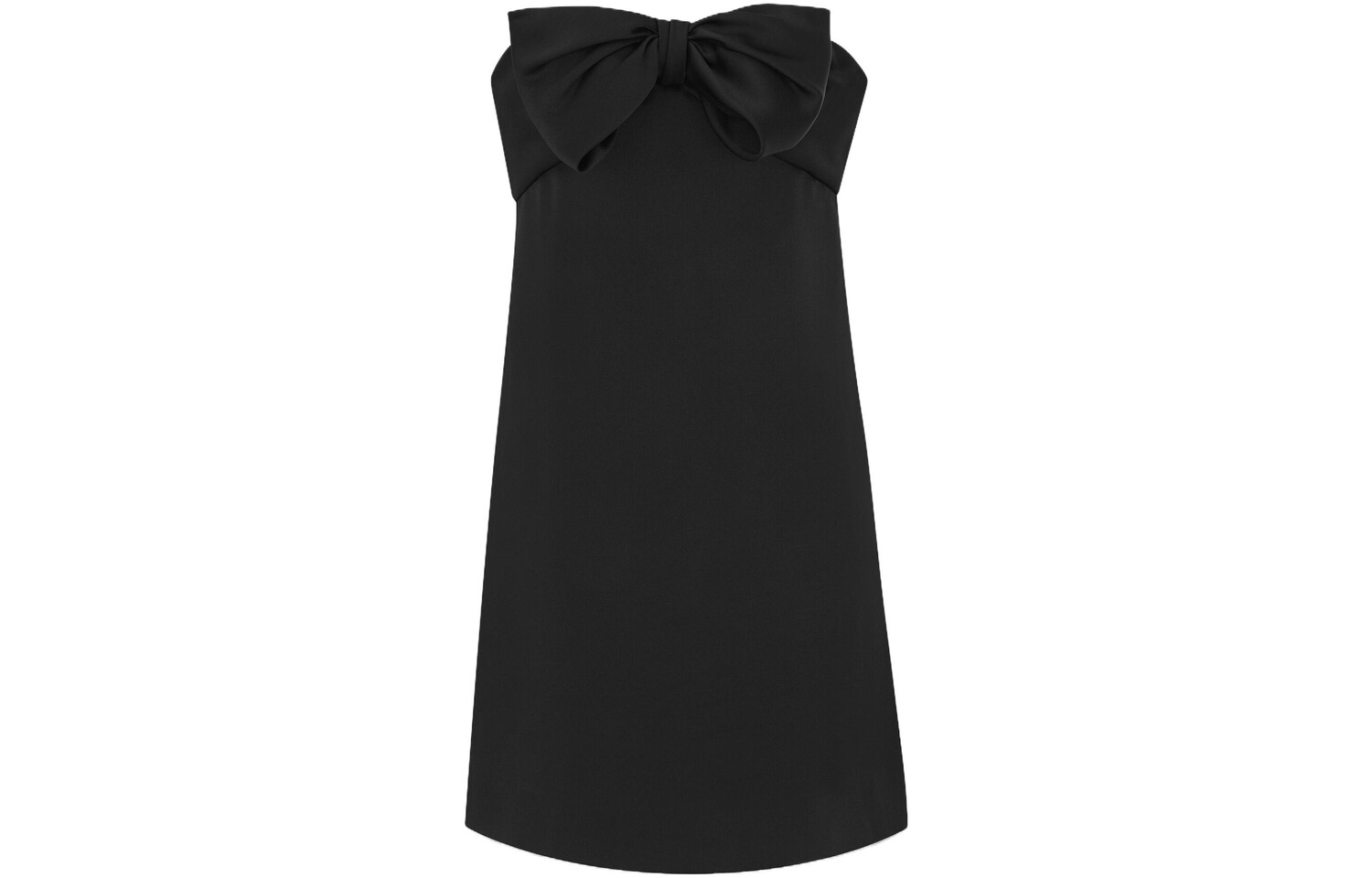 SAINT LAURENT Женское платье с короткими рукавами и шортами, цвет Black