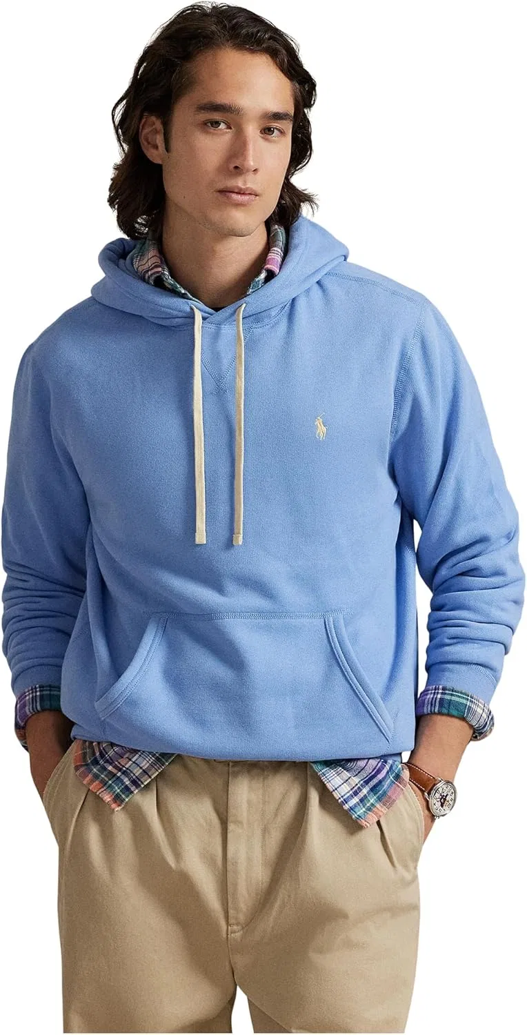 Мужская флисовая футболка с длинным рукавом POLO RALPH LAUREN, Bristol Blue
