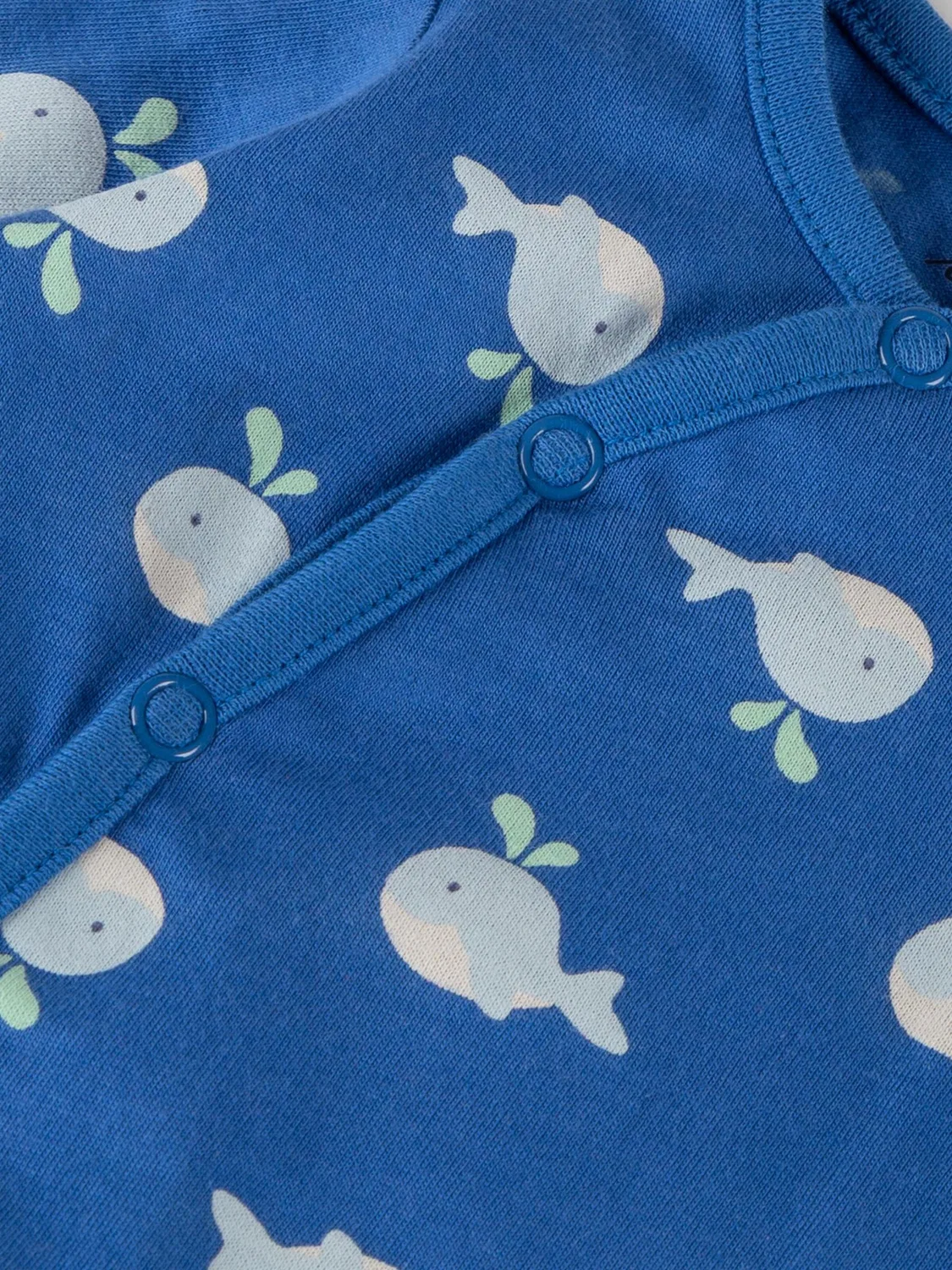 Комбинезон Sigikid Overall Classic Baby синего цвета — фото 2
