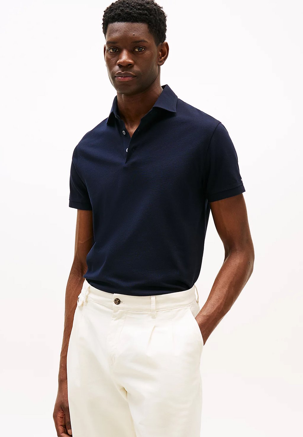 

Поло MW0MW38745 Tommy Hilfiger, синий