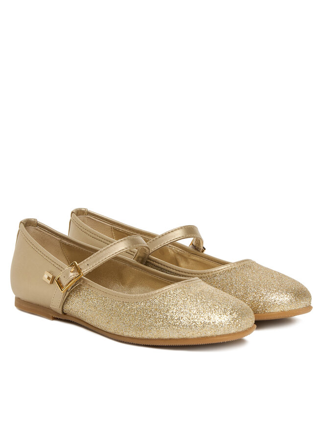 Балетки Tommy Hilfiger Ballerina T4A3-33930-0572 S Goldfarben — фото 2
