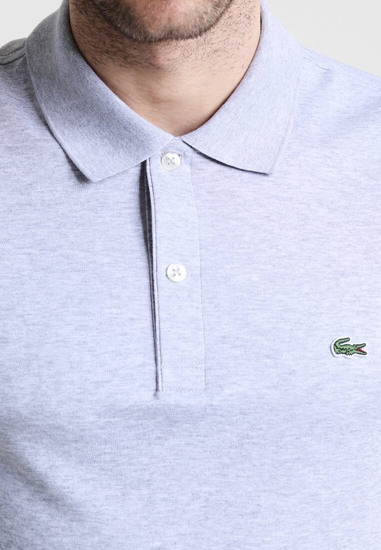 Поло Lacoste UNISEX пестрый серый, 100% хлопок — фото 4