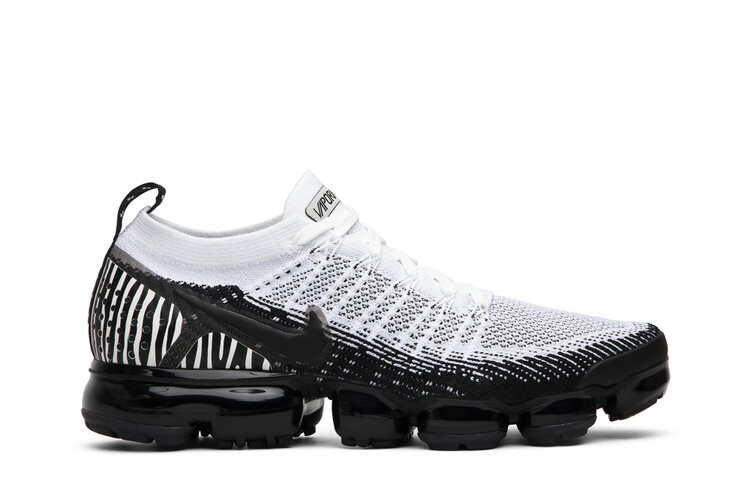 

Кроссовки Nike Air VaporMax Flyknit 2 'Zebra', белый