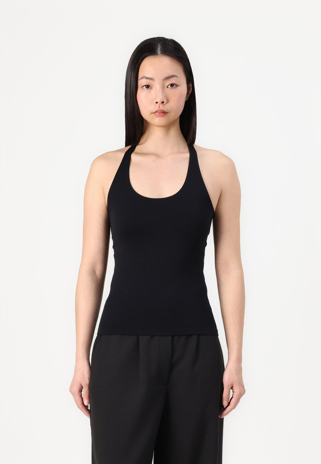 

Топ CLEAN LINES RACERBACK Free People, черный
