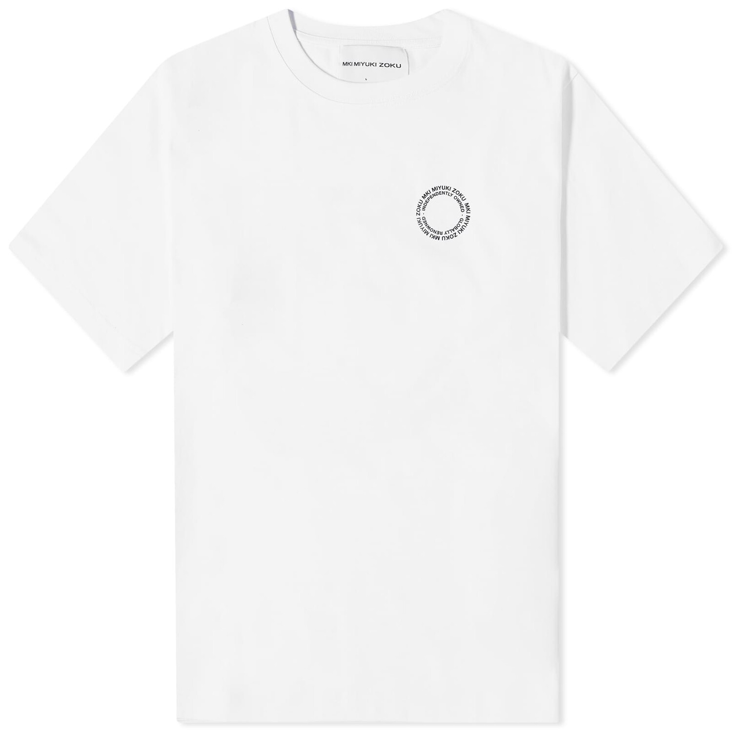 

Футболка Mki Circle, белый