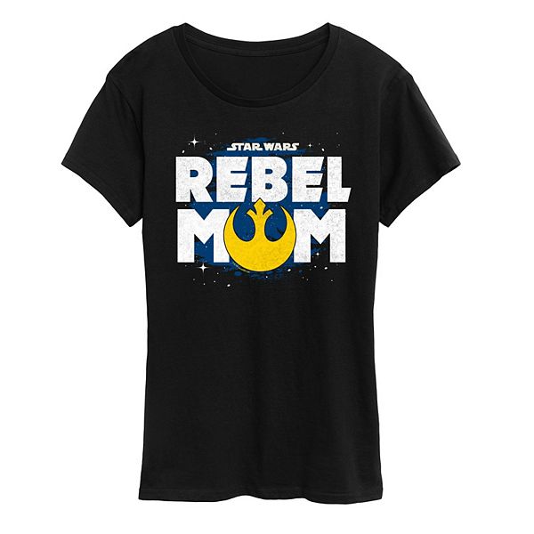 

Футболка женская Rebel Mom Star Wars