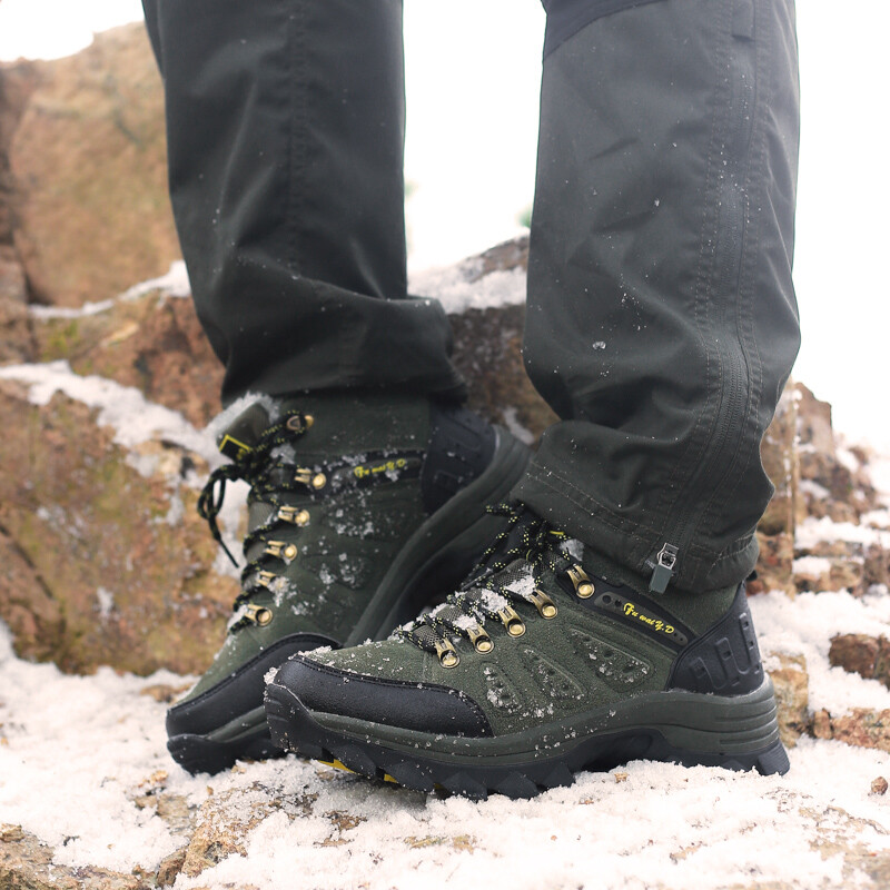 

Мужские кроссовки для активного отдыха на открытом воздухе, с высоким верхом, черный Gesenlang