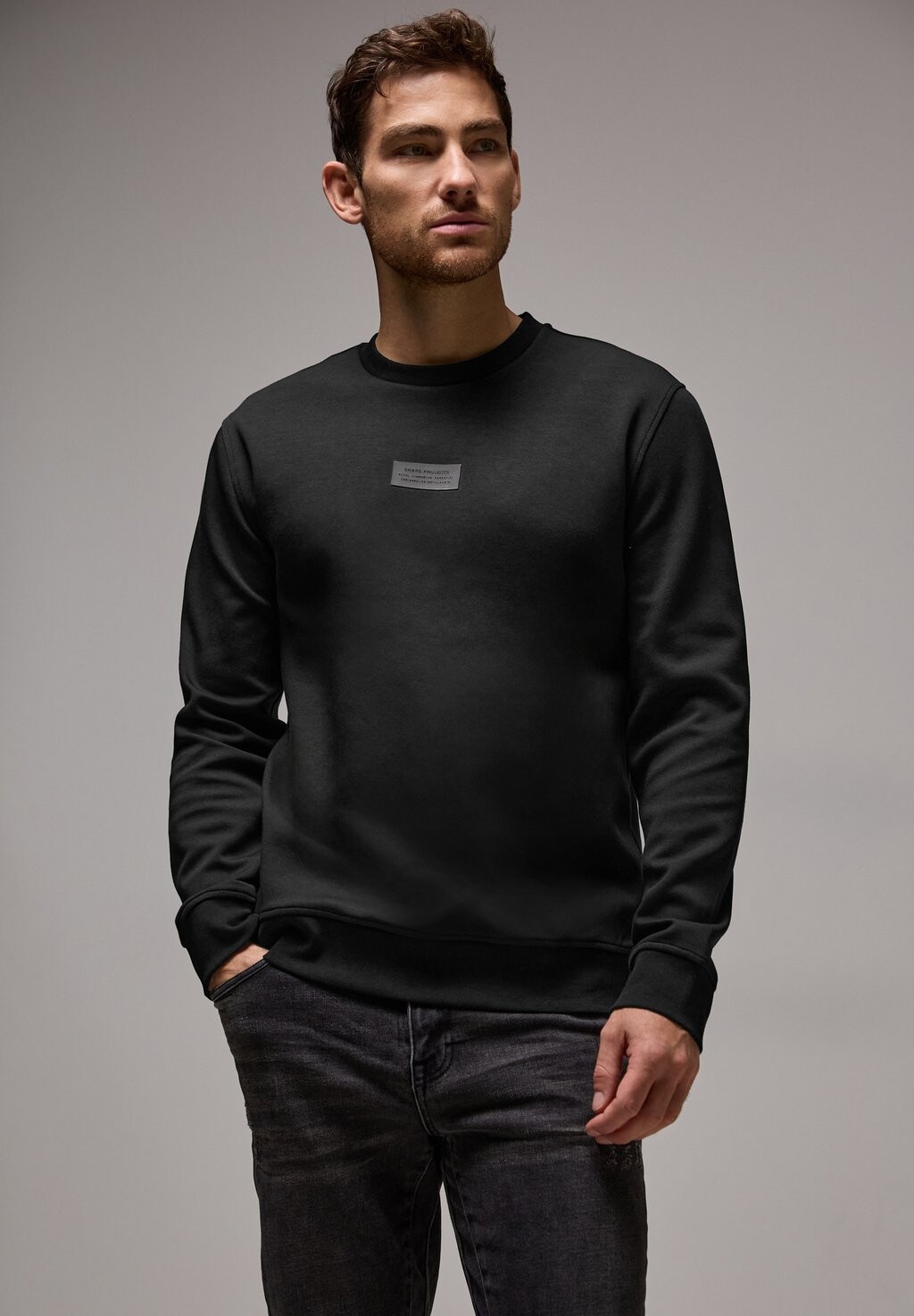 

Толстовка STRETCH CREWNECK Street One MEN, черный