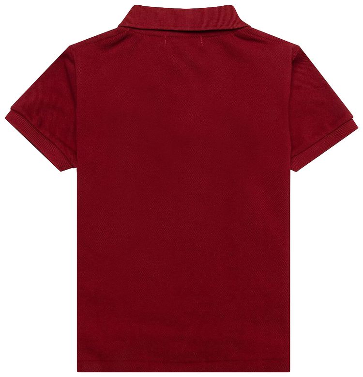 Поло Comme des Garçons PLAY Polo Shirt 'Burgundy', красный — фото 2